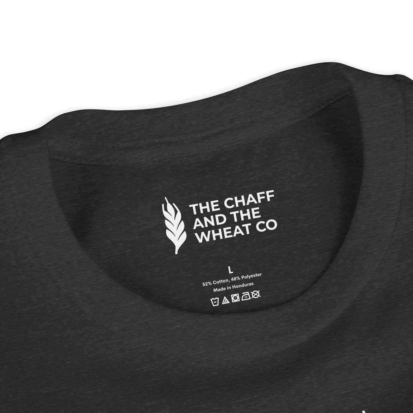 The Gospel - Youth Short Sleeve Tee - Back Text, Light-Lettered Edition - (22 Colors)
