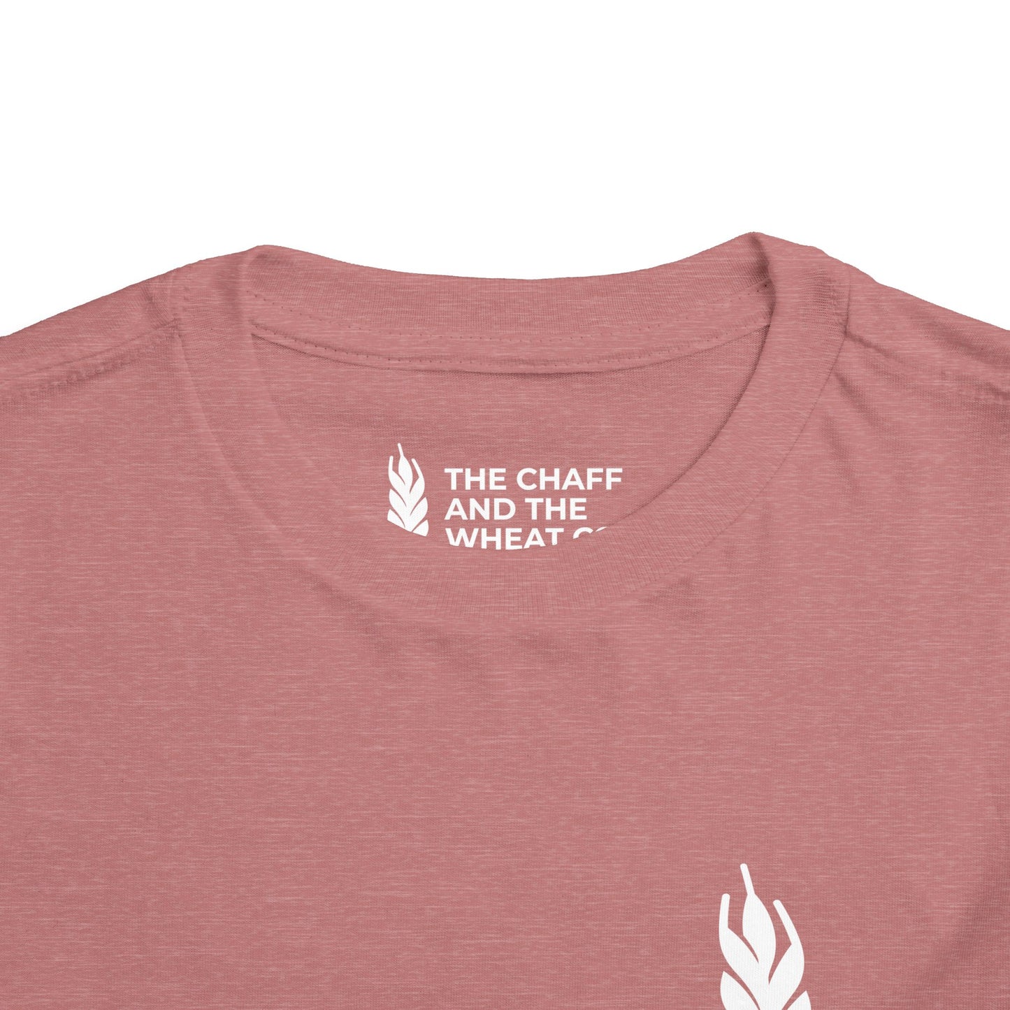 The Gospel - Toddler Short Sleeve Tee - Back Text, Light-Lettered Edition - (15 Colors)