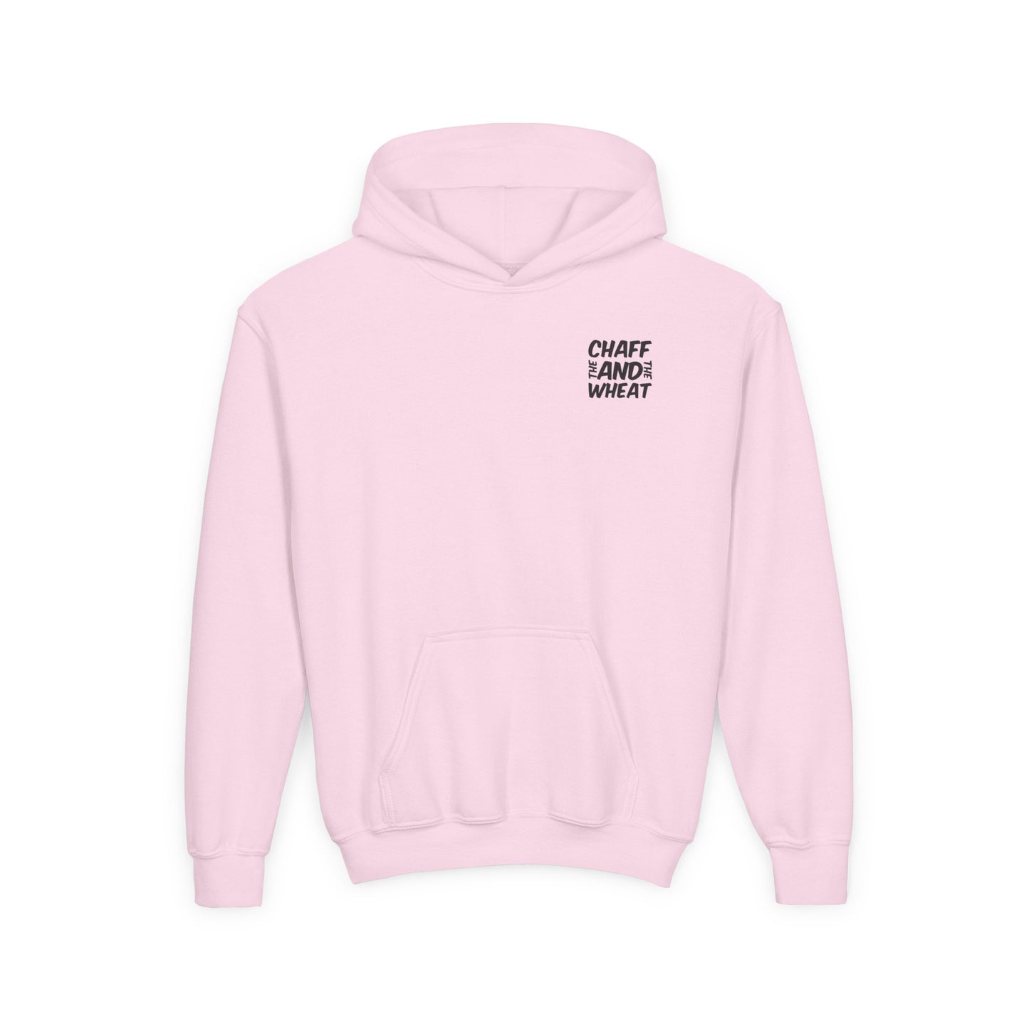 'I declare to you the gospel' - Dark Lettered Edition - (9 Color Options) - Youth Heavy Blend Hoodie