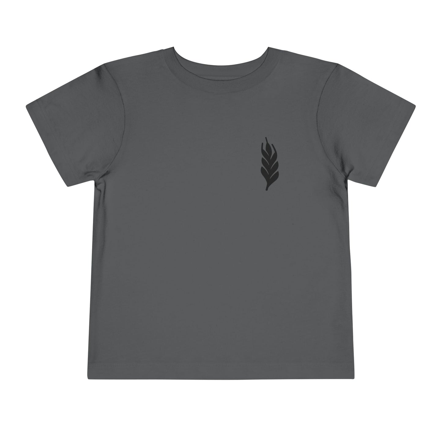 The Gospel - Toddler Short Sleeve Tee - Back Text, Dark-Lettered Edition - (16 Colors)