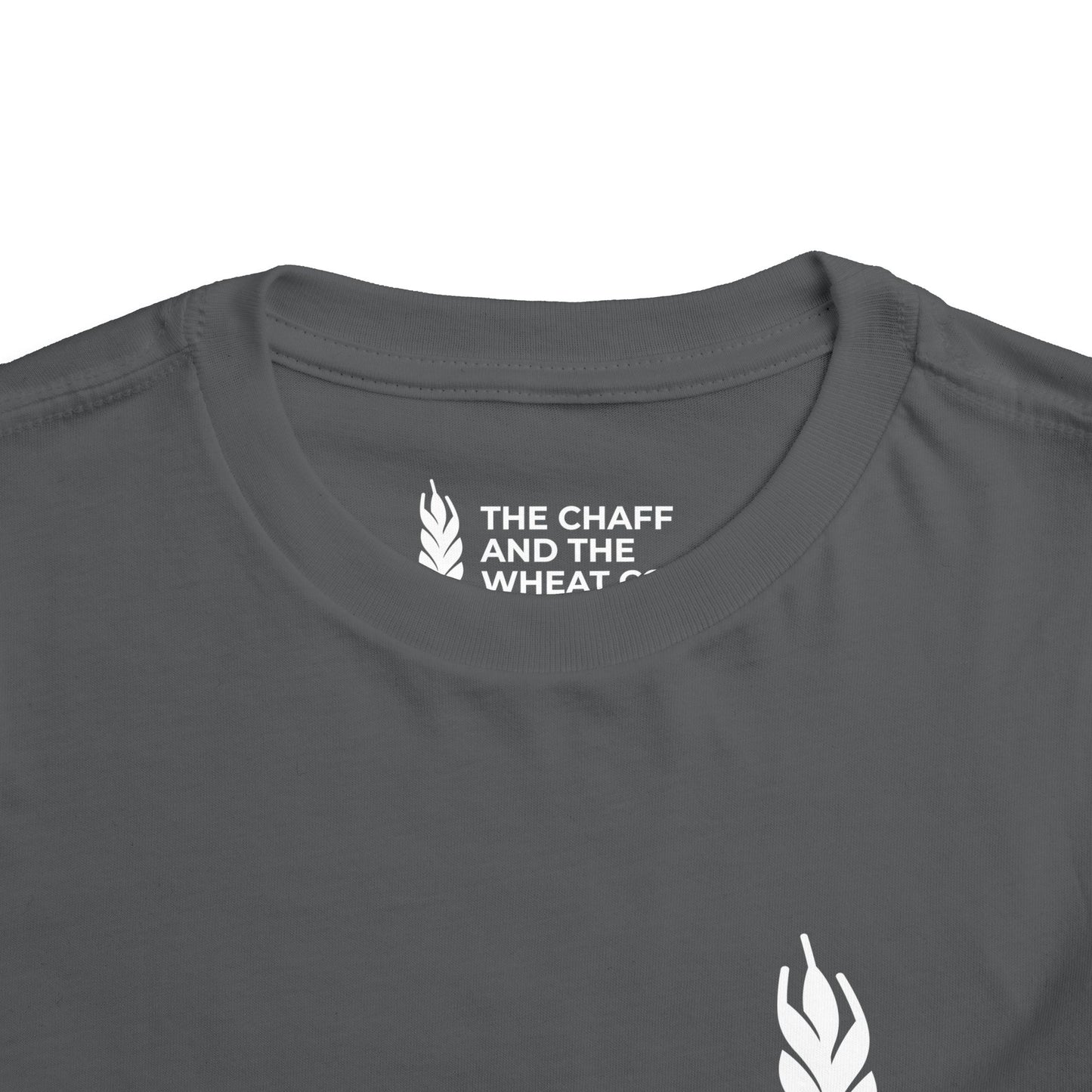 The Gospel - Toddler Short Sleeve Tee - Back Text, Light-Lettered Edition - (15 Colors)