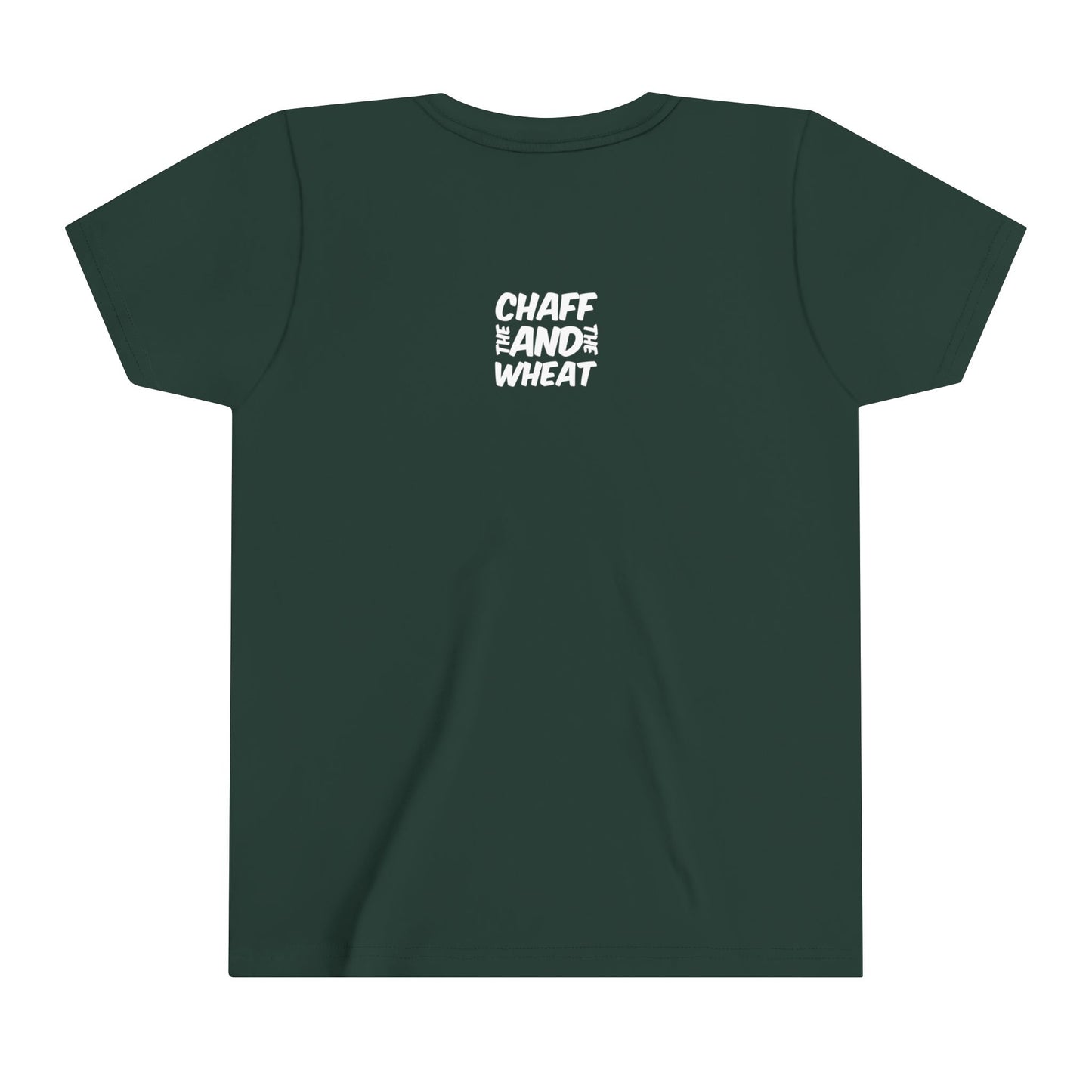 'I declare to you the gospel' - Front Text, Light-Lettered Edition - (22 Color Options) - Youth Short Sleeve Tee