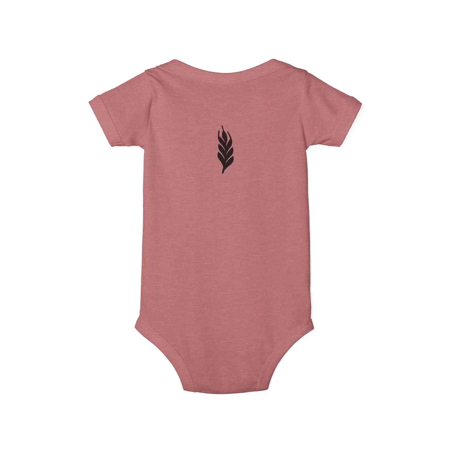 The Gospel - Infant (3M-24M) One Piece - Front Text, Dark Lettered Edition - (8 Colors)