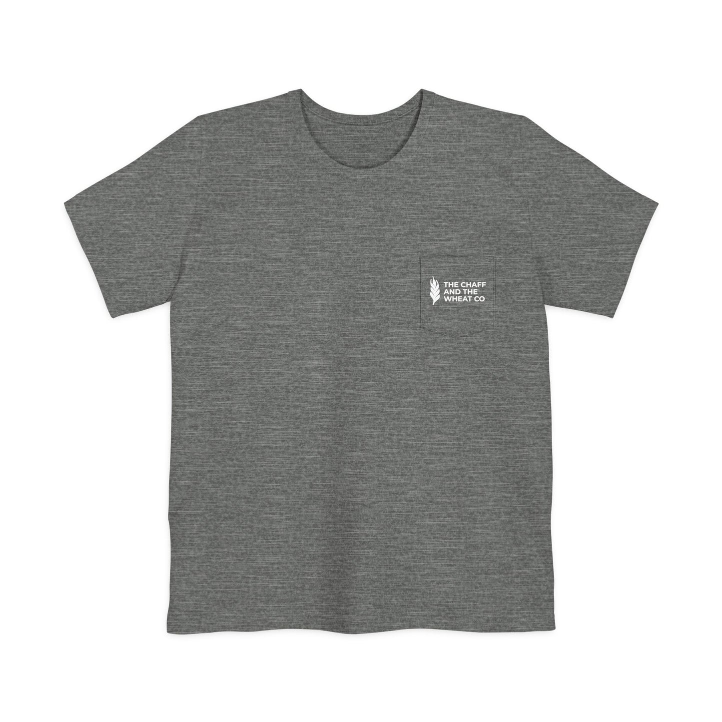 The Gospel - Adult Unisex Pocket Tee - Back Text, Light-Lettered Edition - (5 Colors)