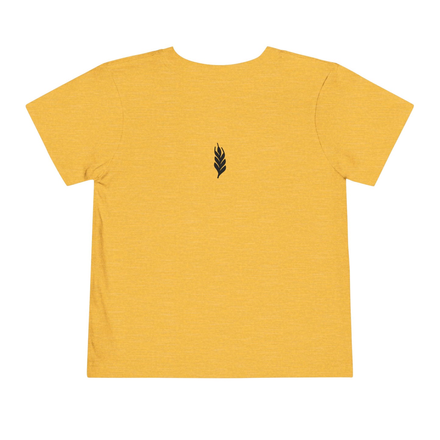 The Gospel - Toddler Short Sleeve Tee - Front Text, Dark-Lettered Edition - (16 Colors)
