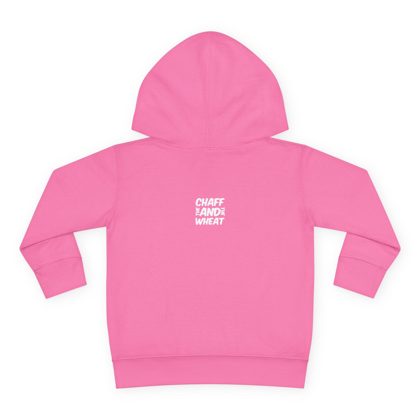 'I declare to you the gospel' - Front Text, Light Lettered Edition - (15 Color Options) - Toddler Pullover Fleece Hoodie