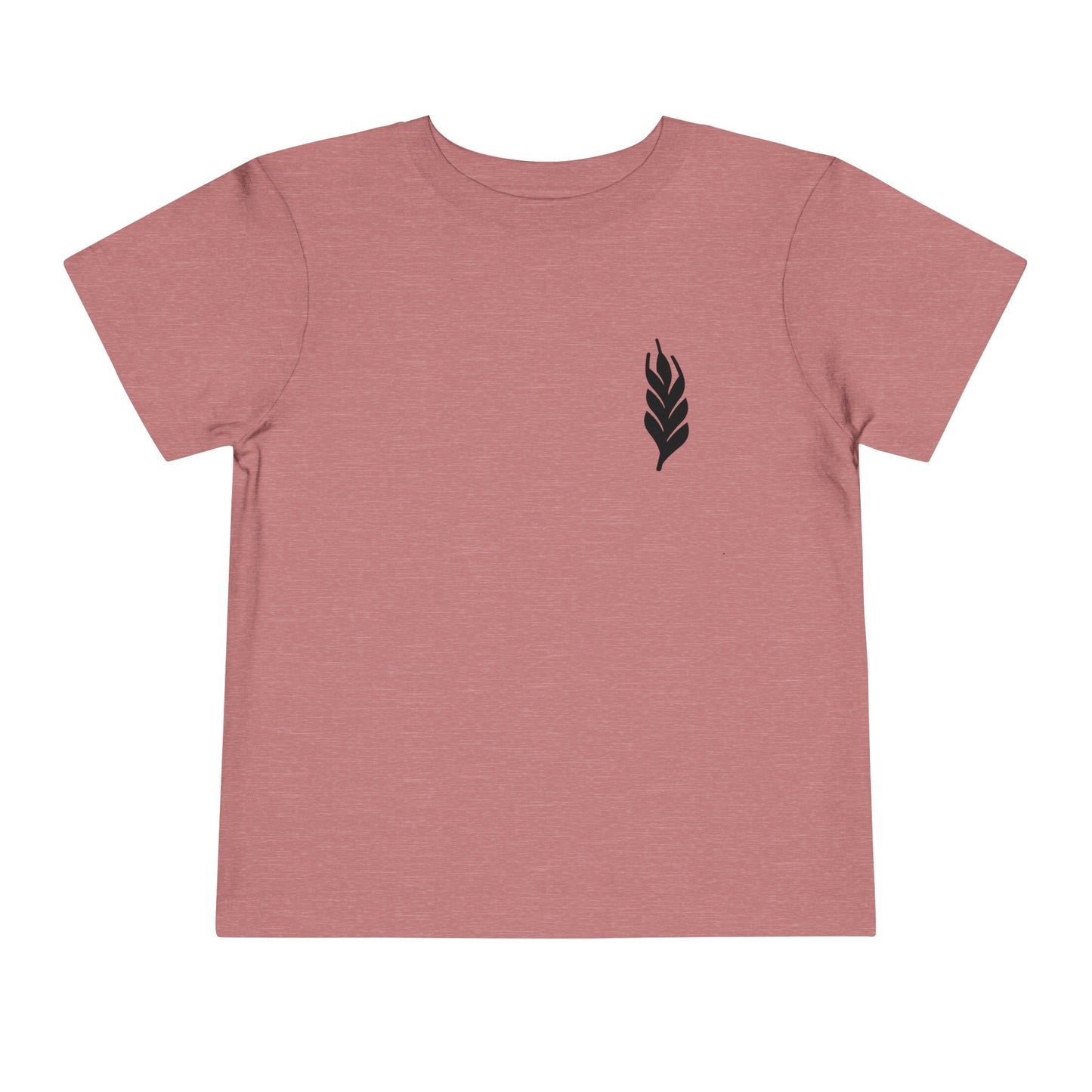 The Gospel - Toddler Short Sleeve Tee - Back Text, Dark-Lettered Edition - (16 Colors)