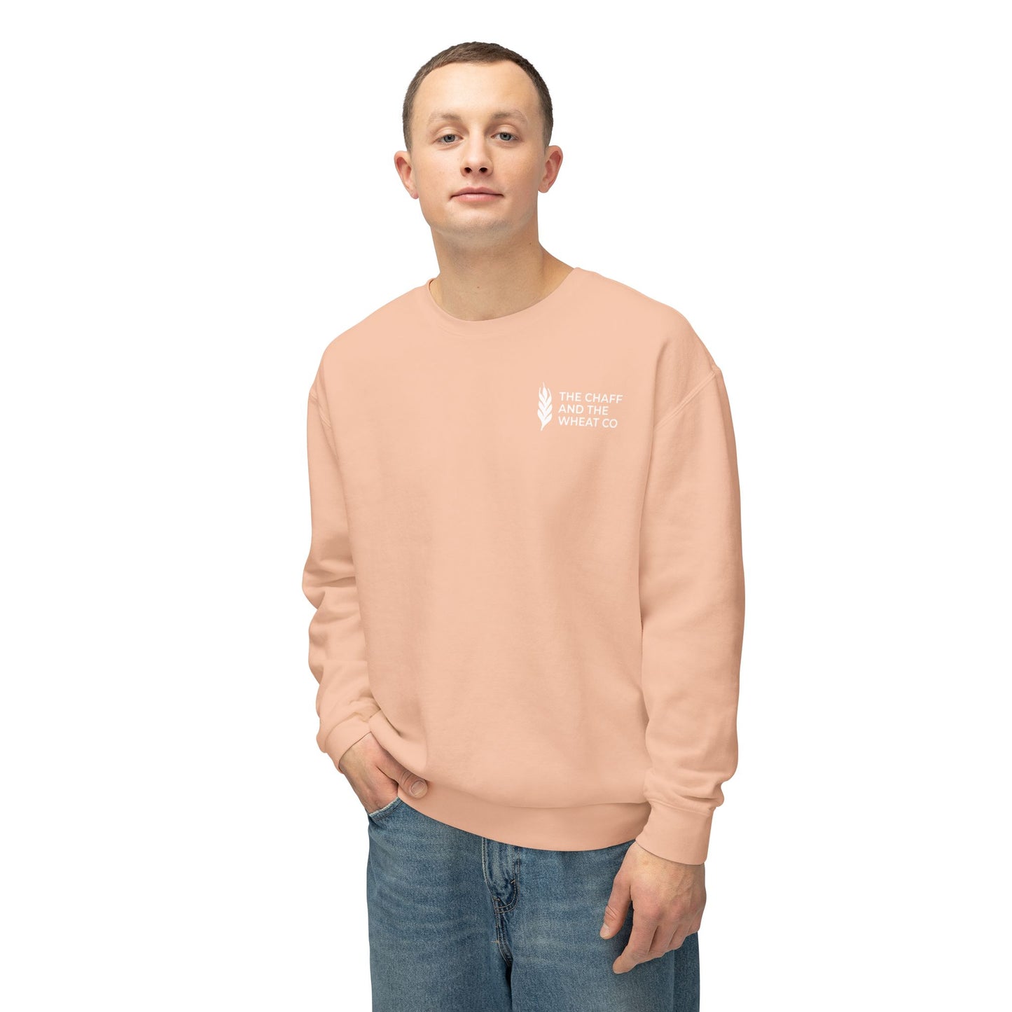 The Gospel - Adult Unisex Crewneck Sweatshirt - Back Text, Light Lettered Edition - (11 Colors)
