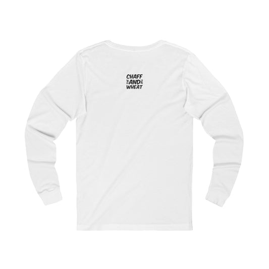 'I declare to you the gospel' - Front Text, Dark Lettered Edition - (2 Color Options) - Adult Unisex Jersey Long Sleeve Tee