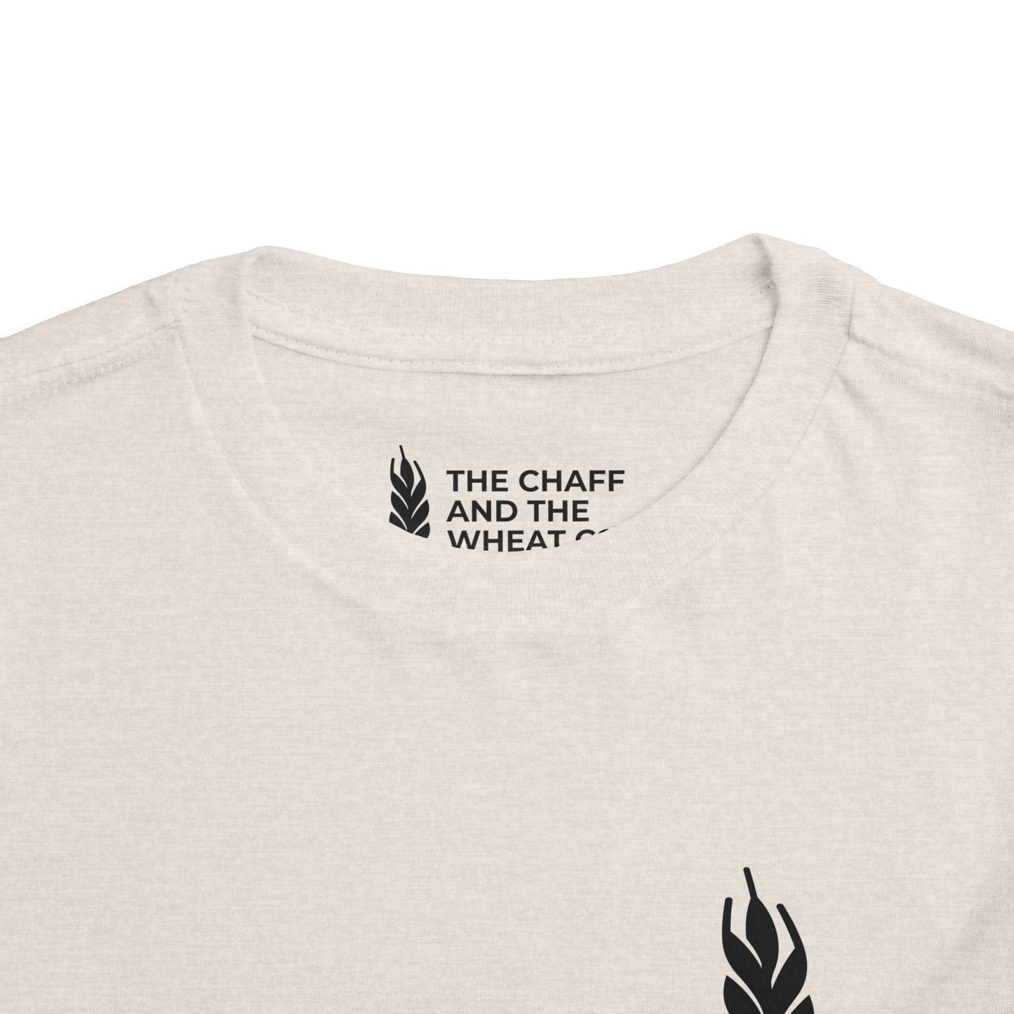 The Gospel - Toddler Short Sleeve Tee - Back Text, Dark-Lettered Edition - (16 Colors)