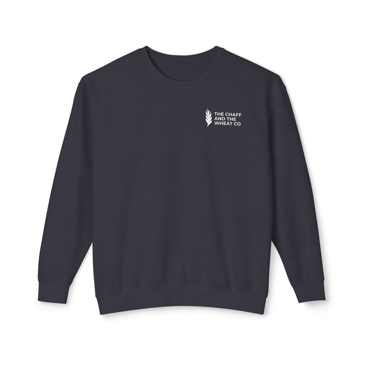 The Gospel - Adult Unisex Crewneck Sweatshirt - Back Text, Light Lettered Edition - (11 Colors)