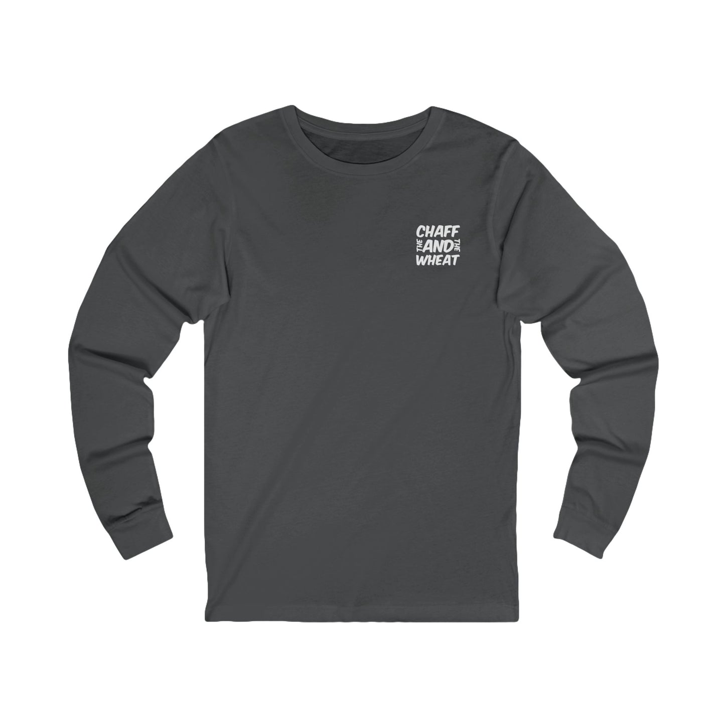 'I declare to you the gospel' - Back Text, Light Lettered Edition - (11 Color Options) - Adult Unisex Jersey Long Sleeve Tee