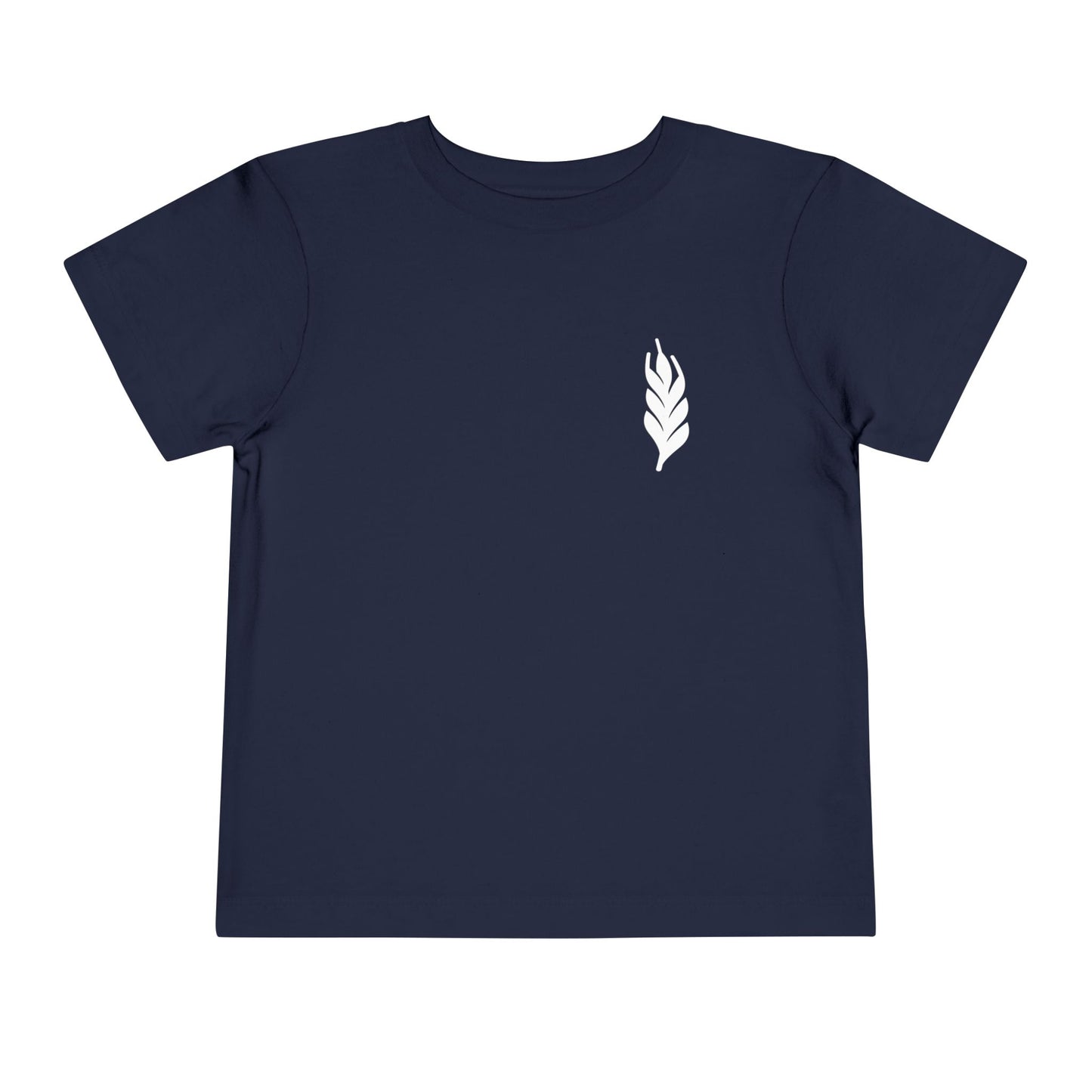 The Gospel - Toddler Short Sleeve Tee - Back Text, Light-Lettered Edition - (15 Colors)