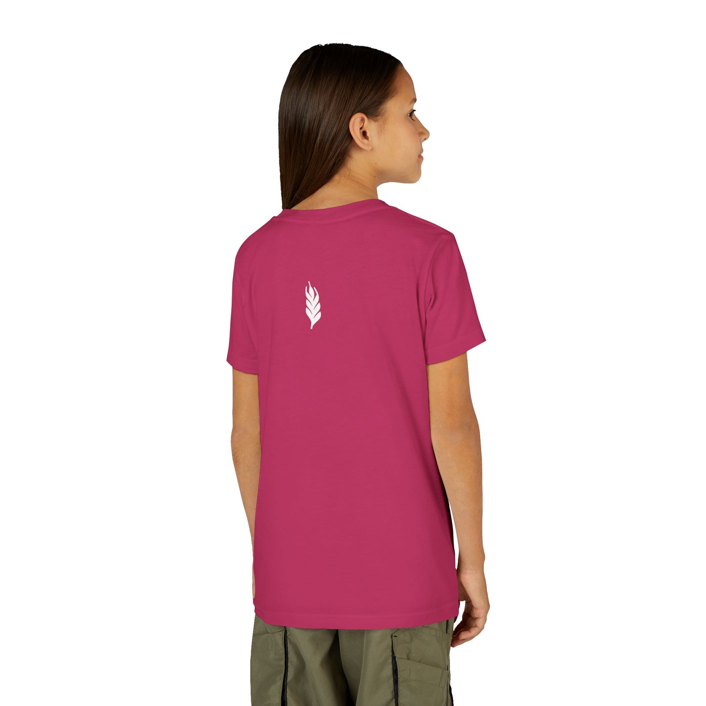 The Gospel - Youth Short Sleeve Tee - Back Text, Light-Lettered Edition - (22 Colors)