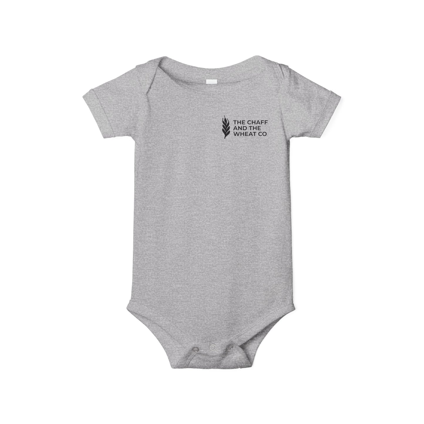 The Gospel - Infant (3M-24M) One Piece - Back Text, Dark Lettered Edition - (9 Colors)