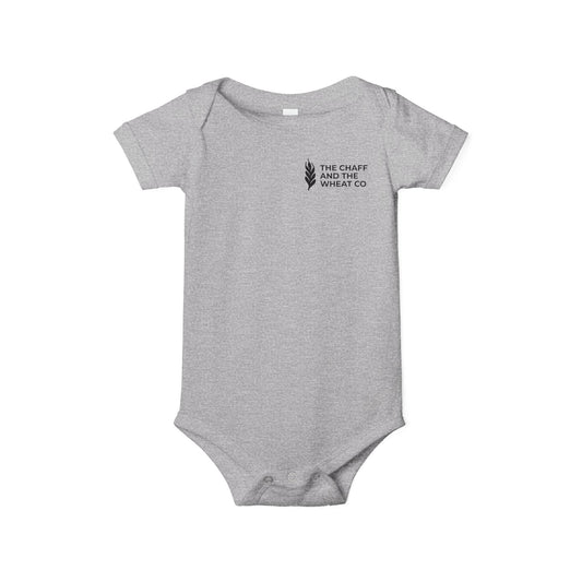 The Gospel - Infant (3M-24M) One Piece - Back Text, Dark Lettered Edition - (9 Colors)
