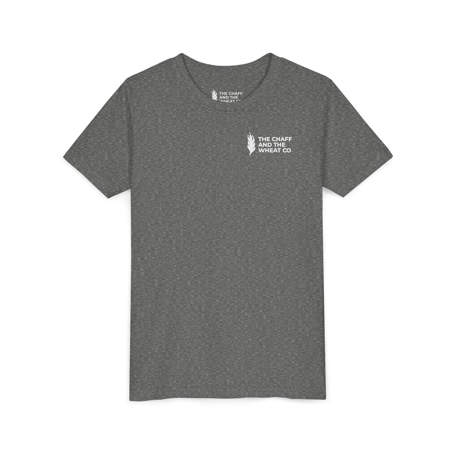 The Gospel - Youth Short Sleeve Tee - Back Text, Light-Lettered Edition - (22 Colors)