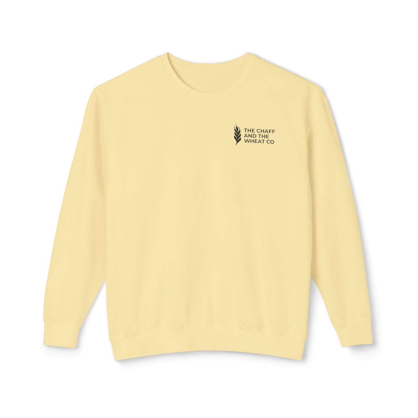 The Gospel - Adult Unisex Crewneck Sweatshirt - Back Text, Dark Lettered Edition - (12 Colors)