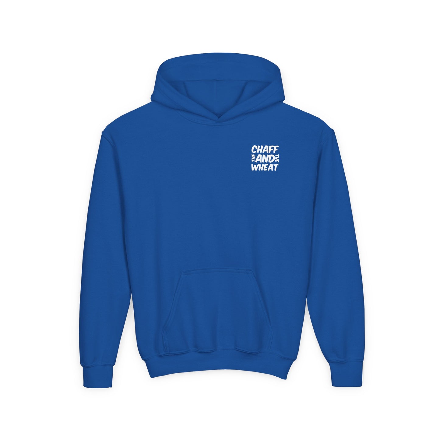 'I declare to you the gospel' - Light Lettered Edition - (14 Color Options) - Youth Heavy Blend Hoodie