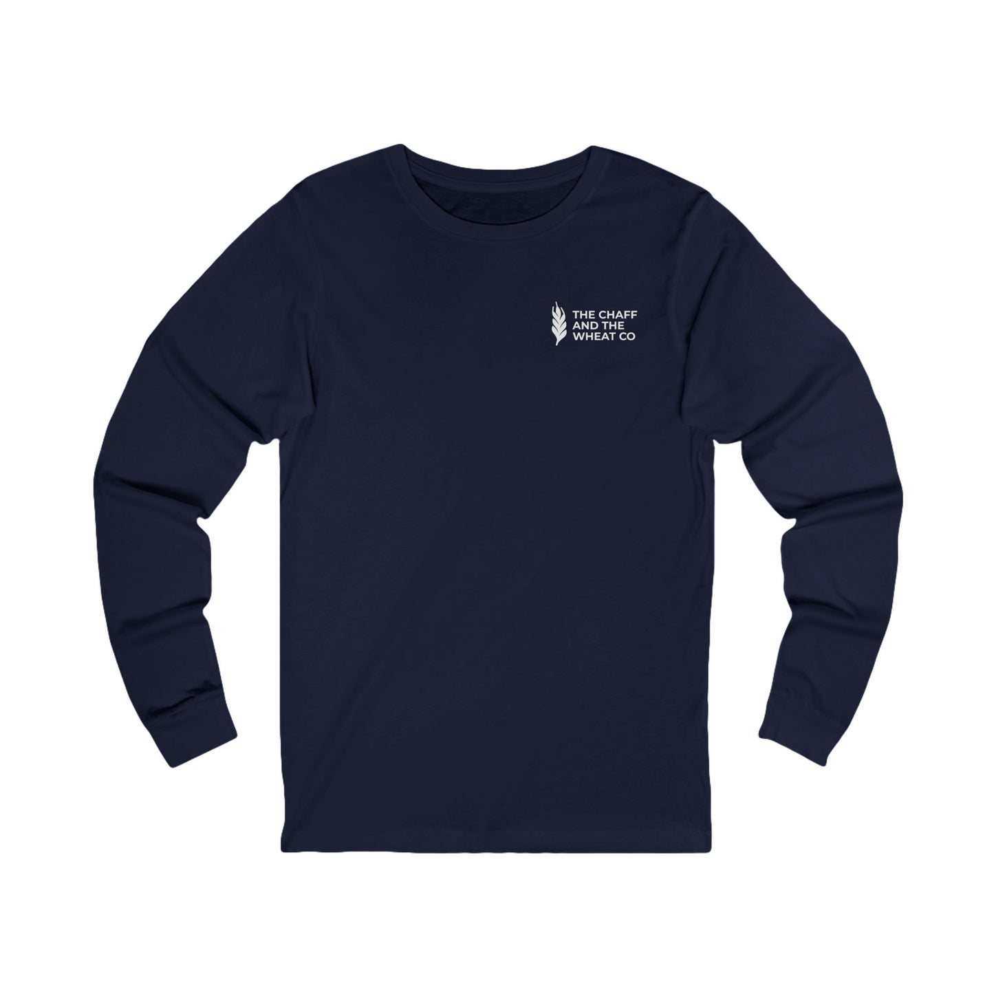 The Gospel - Adult Unisex Long Sleeve Tee - Back Text, Light Lettered Edition - (12 Colors)