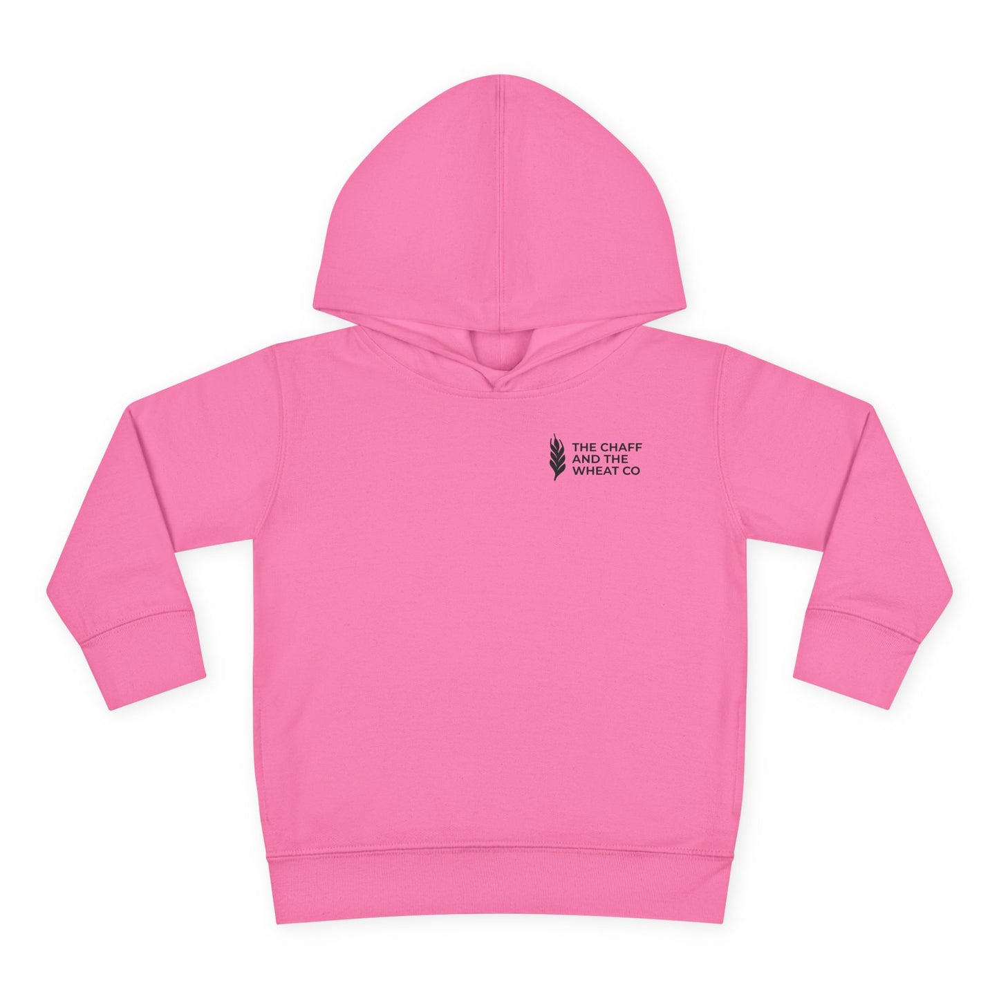 The Gospel - Toddler Pullover Hoodie - Back Text, Dark Lettered Edition - (13 Colors)