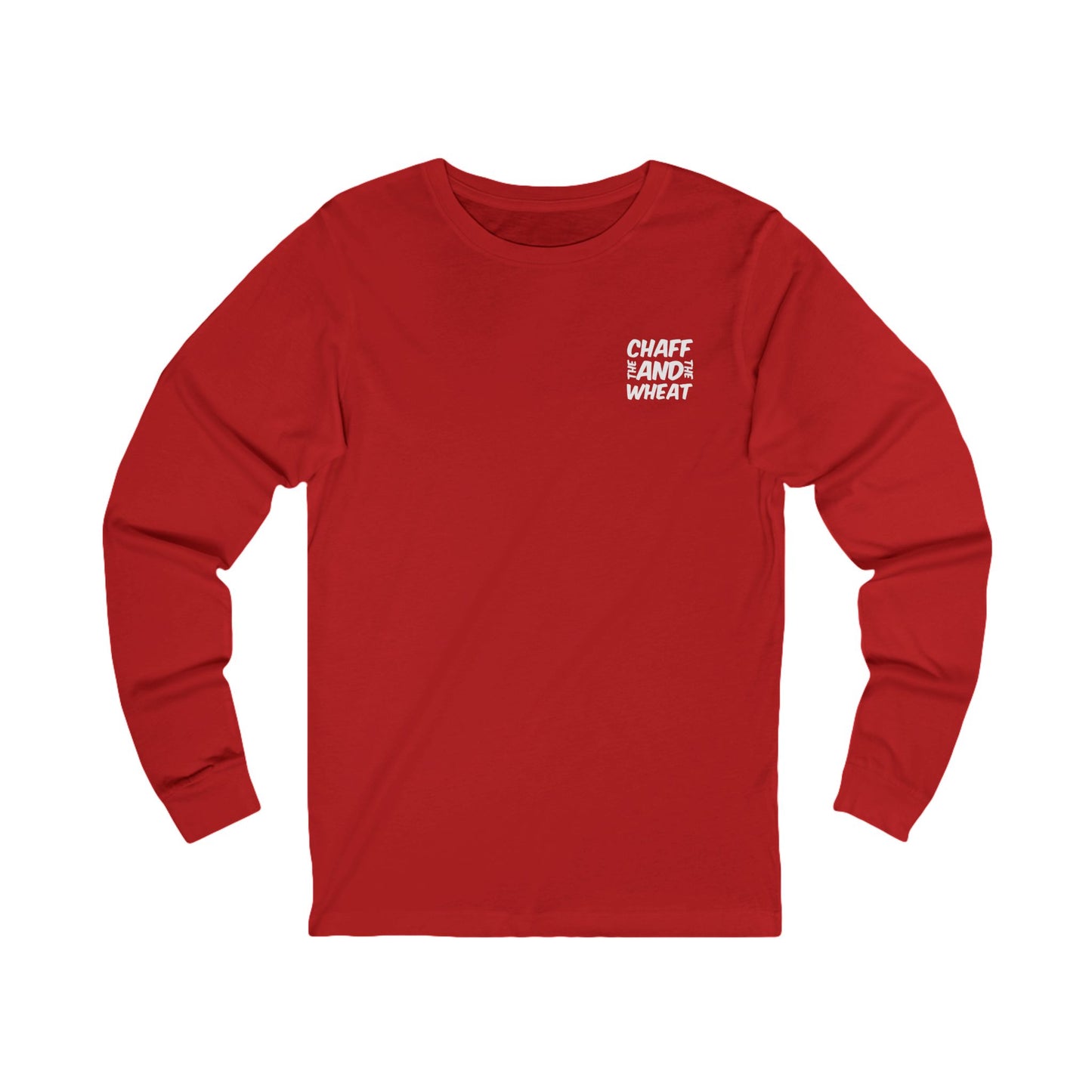 'I declare to you the gospel' - Back Text, Light Lettered Edition - (11 Color Options) - Adult Unisex Jersey Long Sleeve Tee