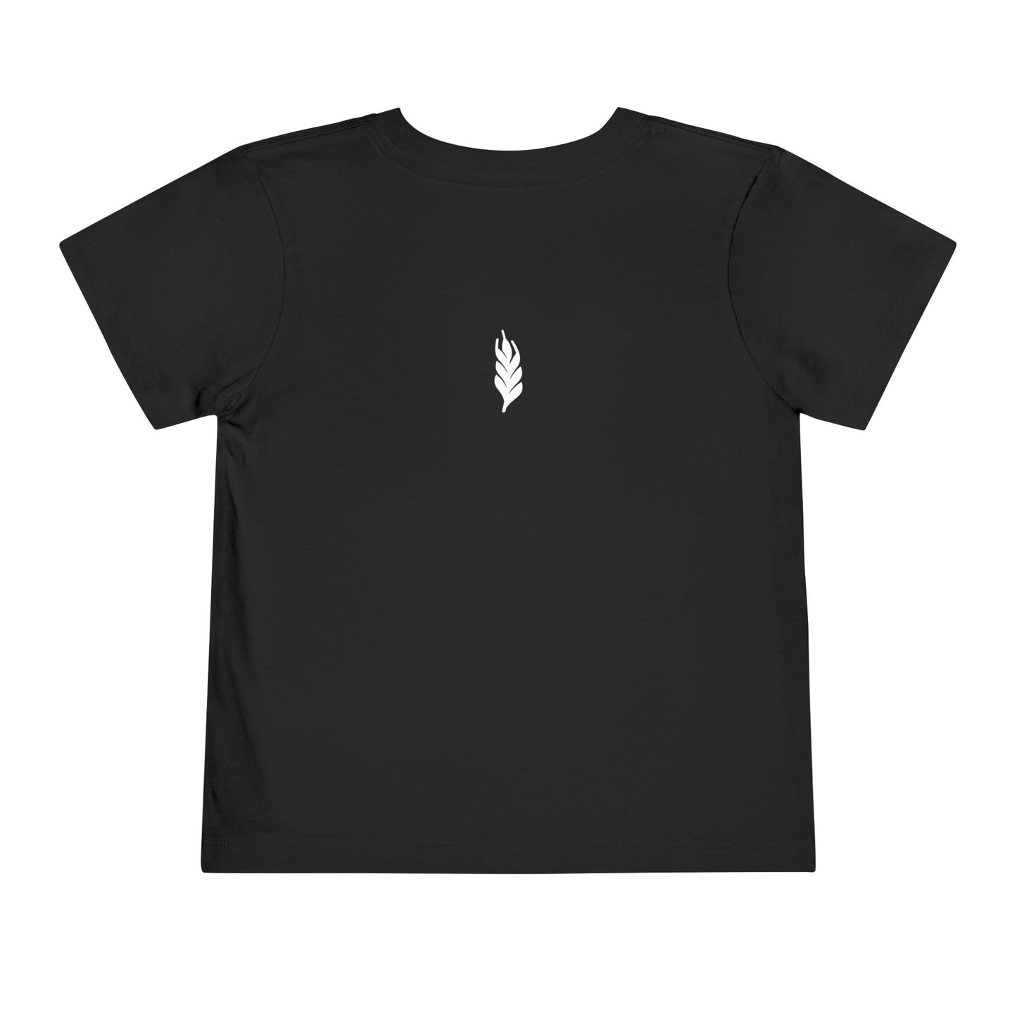 The Gospel - Toddler Short Sleeve Tee - Front Text, Light-Lettered Edition - (15 Colors)