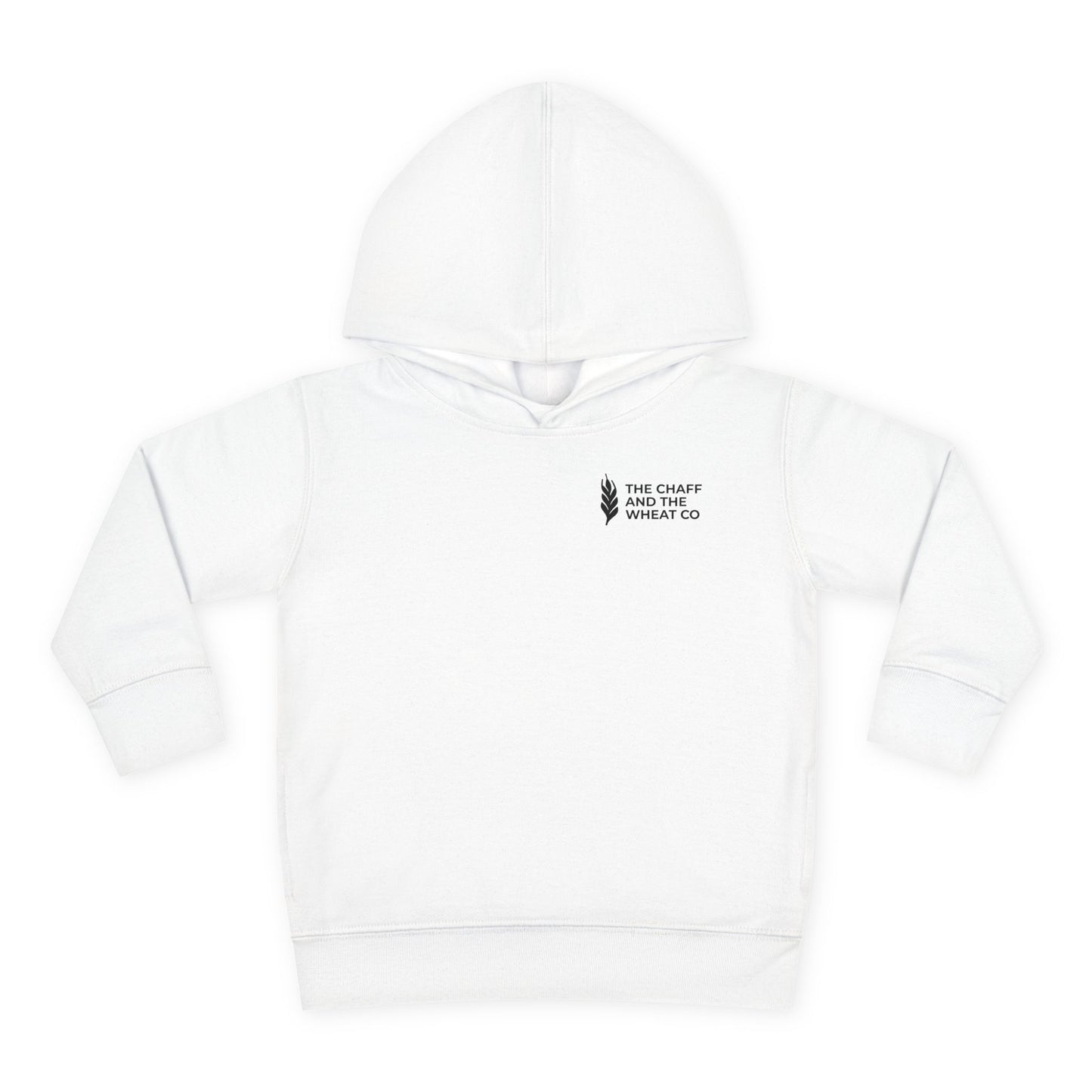 The Gospel - Toddler Pullover Hoodie - Back Text, Dark Lettered Edition - (13 Colors)