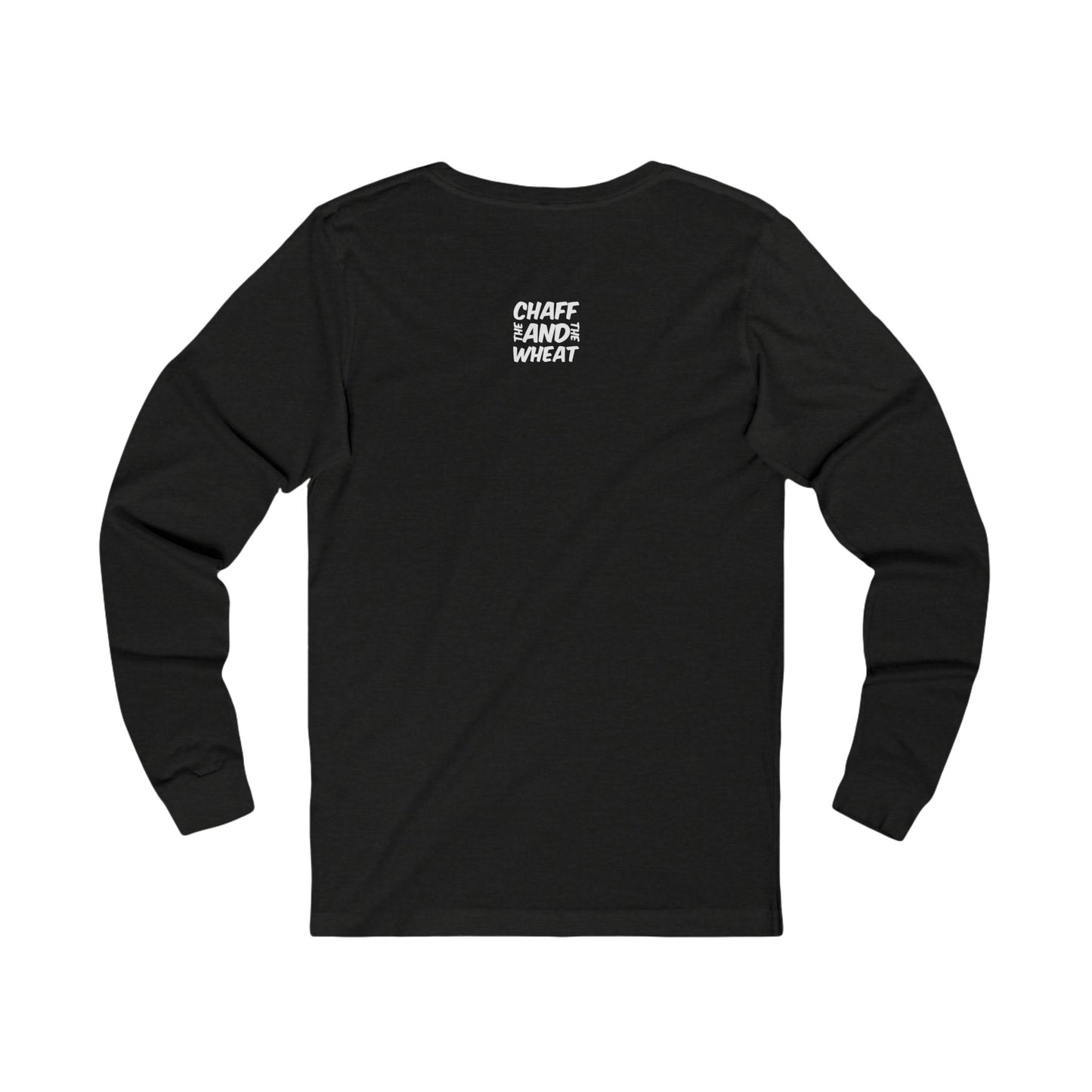 'I declare to you the gospel' - Front Text, Light Lettered Edition - (11 Color Options) - Adult Unisex Jersey Long Sleeve Tee