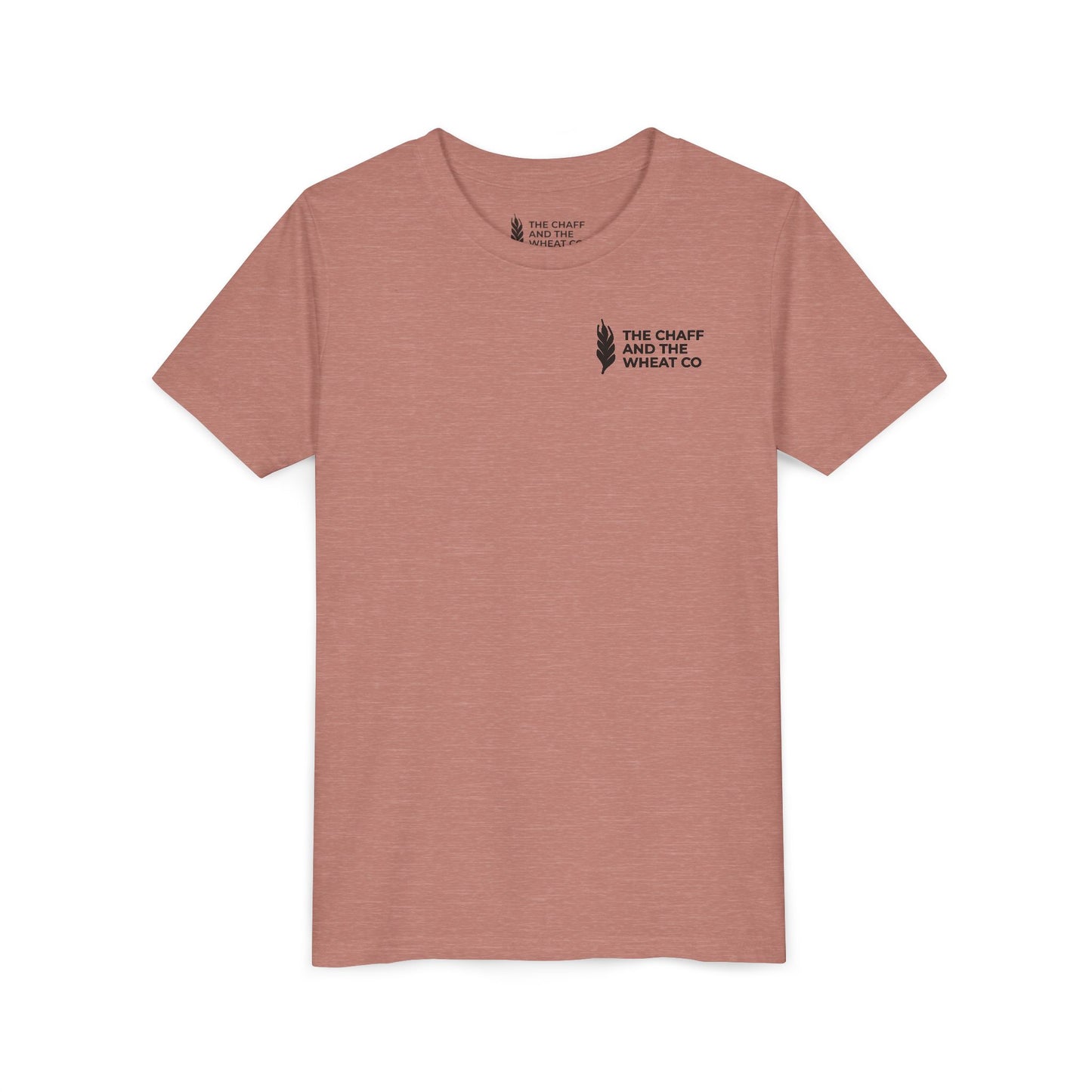 The Gospel - Youth Short Sleeve Tee - Back Text, Dark-Lettered Edition - (17 Colors)