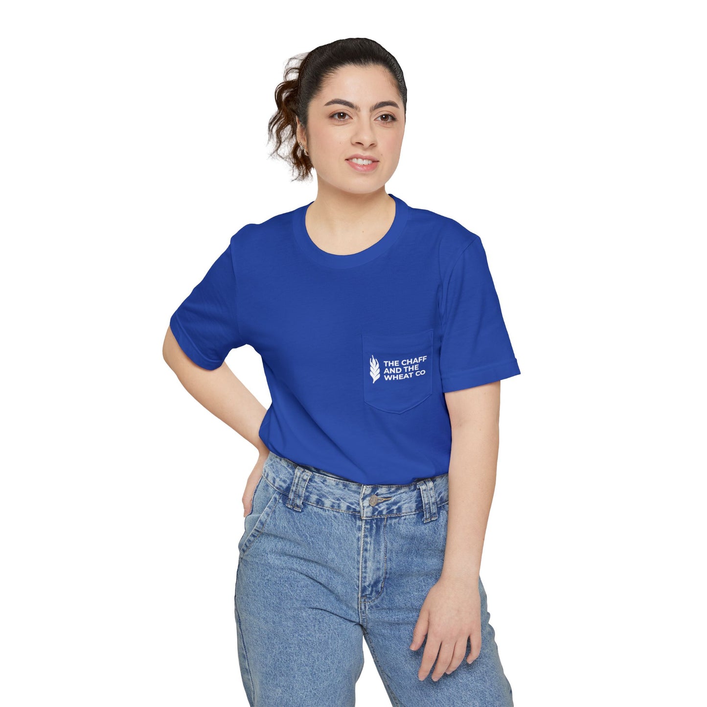 The Gospel - Adult Unisex Pocket Tee - Back Text, Light-Lettered Edition - (5 Colors)