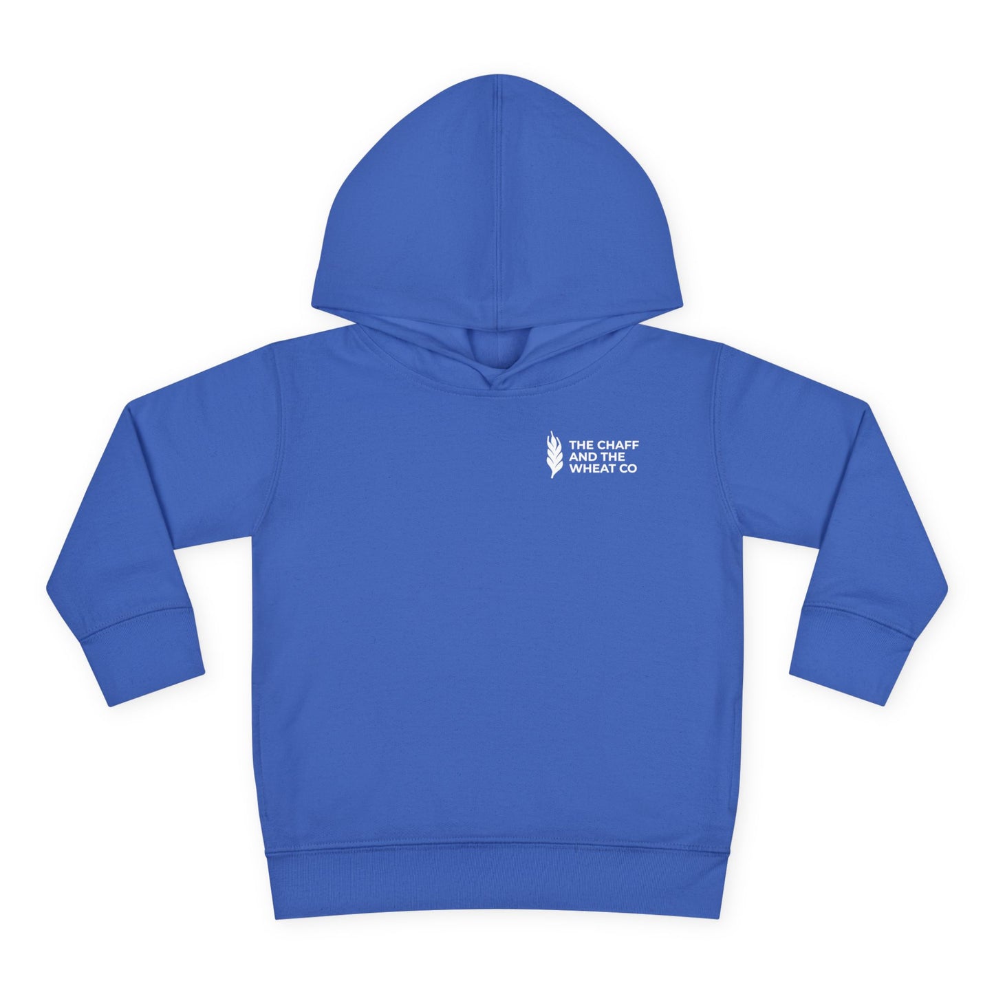 The Gospel - Toddler Pullover Hoodie - Back Text, Light Lettered Edition - (15 Colors)