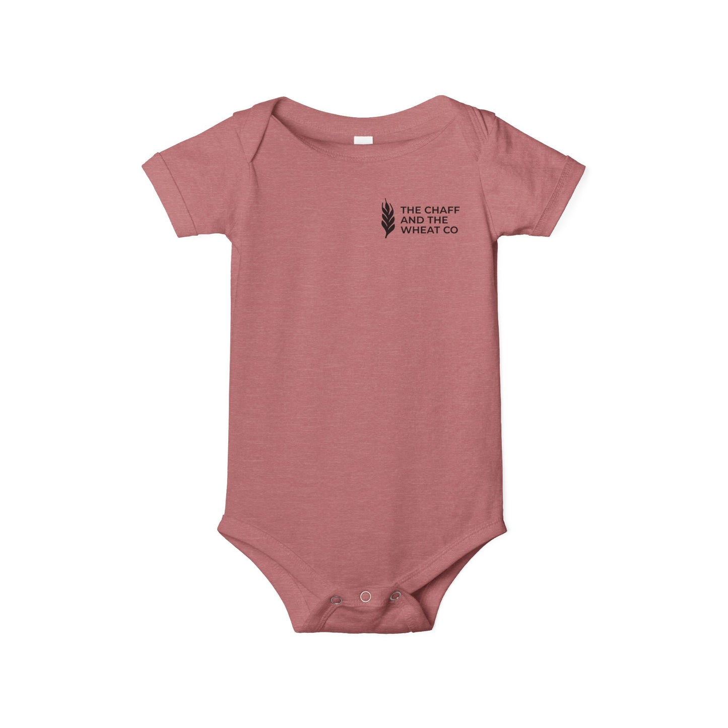 The Gospel - Infant (3M-24M) One Piece - Back Text, Dark Lettered Edition - (9 Colors)