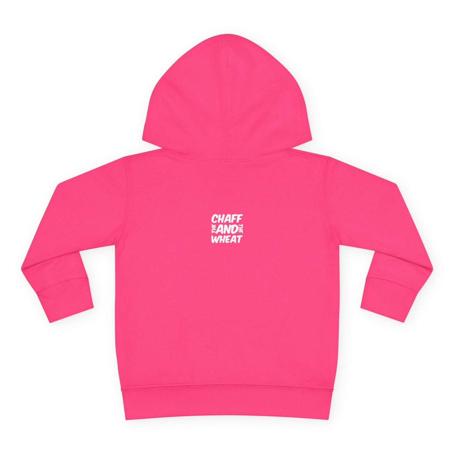 'I declare to you the gospel' - Front Text, Light Lettered Edition - (15 Color Options) - Toddler Pullover Fleece Hoodie