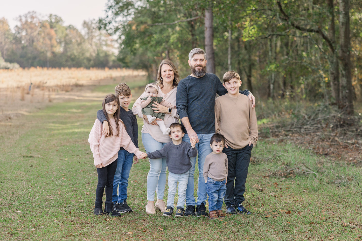 All 8 of us. Photo by Sarah Gray Photography.